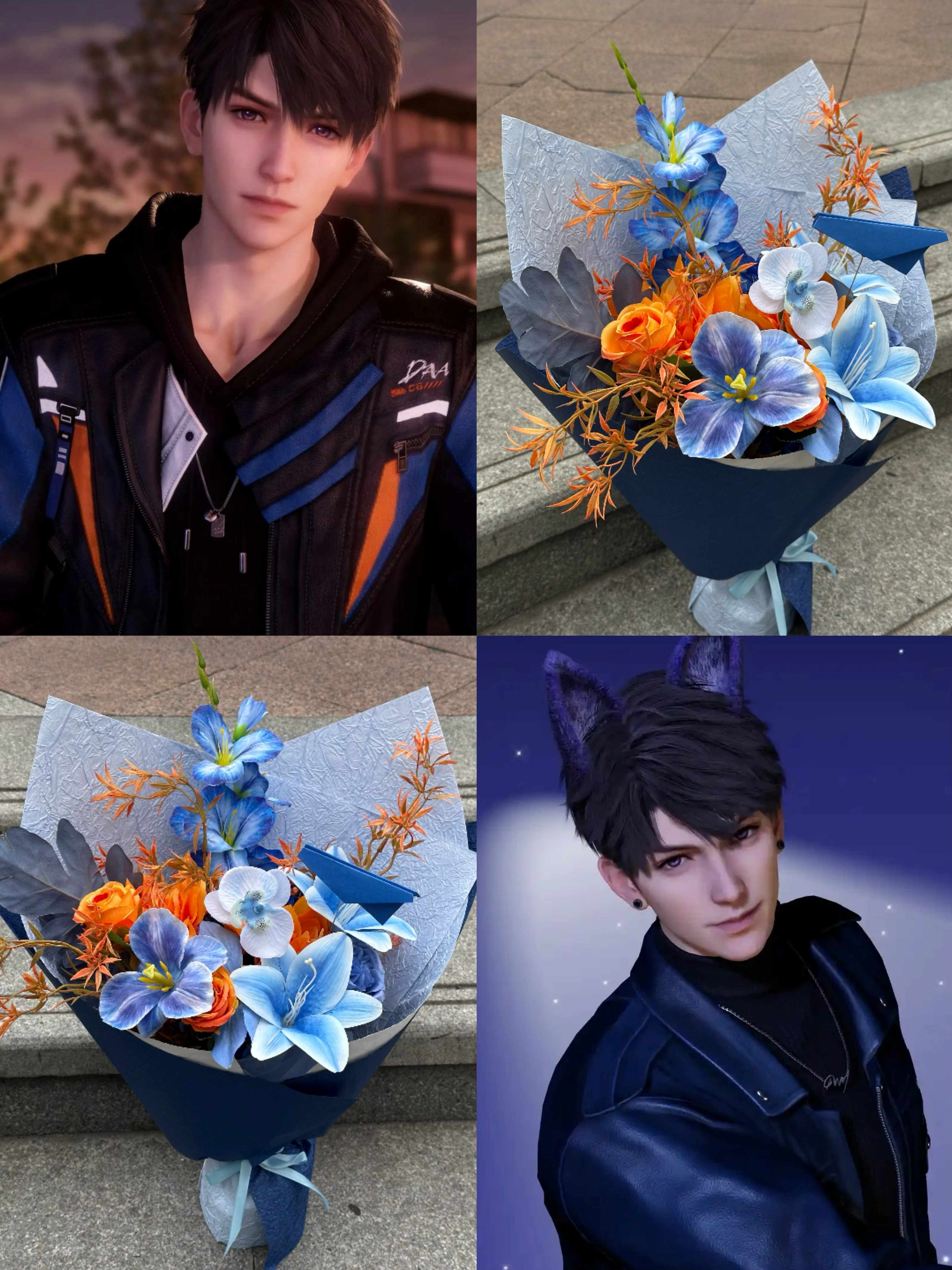 恋と深空マヒルゲーム周辺夏以昼Caleb属性造花印象造花プレゼント誕生日お祝い卒業式記念日