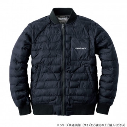 イーブンリバー ファイバーダウンフライトジャケット ブラック(05) サイズ:LL R129