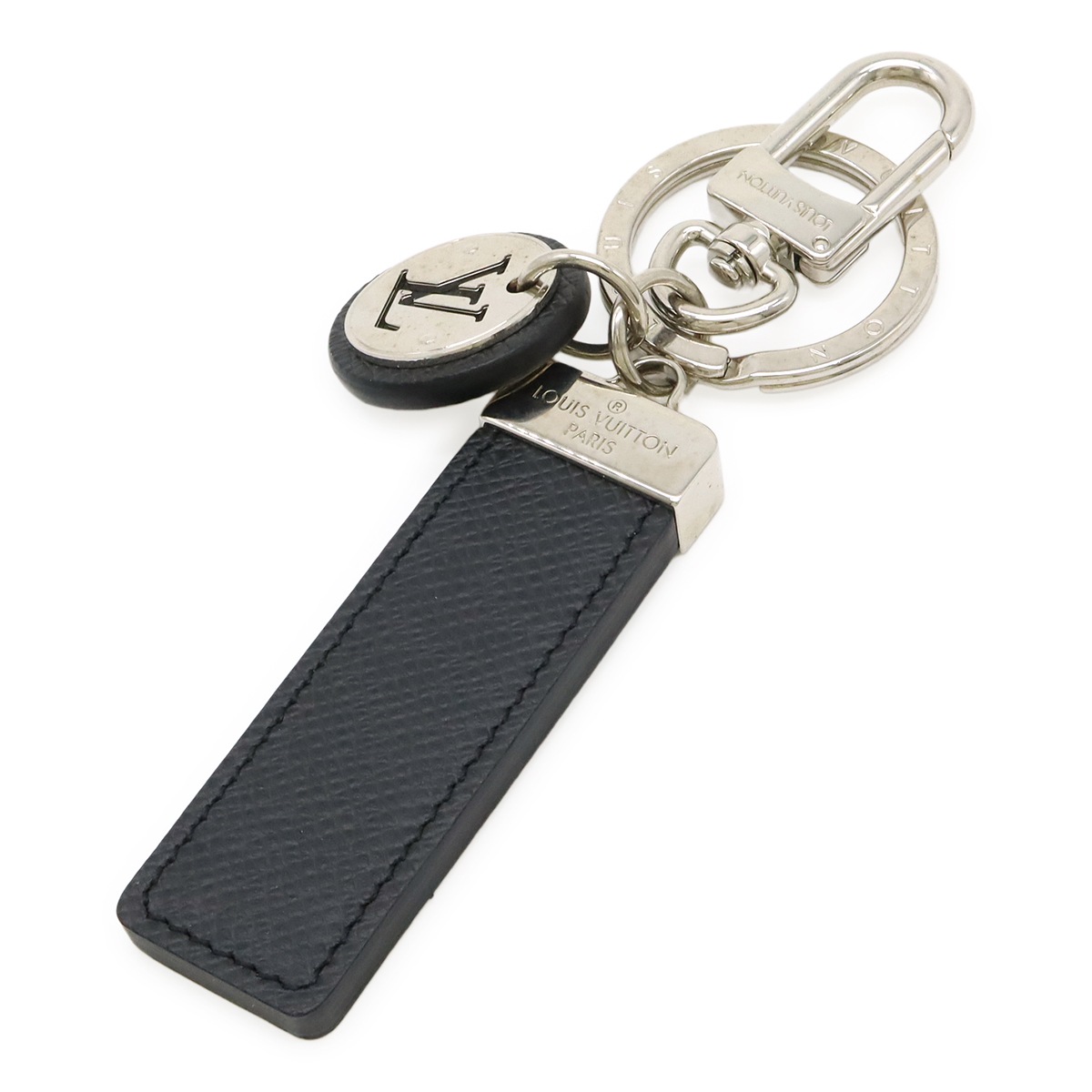 タイガ ポルトクレ ネオLVクラブ キーホルダー キーリング キーチャーム アルドワーズ ブラック シルバー金具 M0003