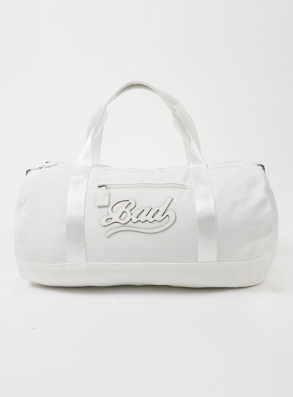 【BADBLOOD】 BAD LOGO NYLON DUFFEL BAG : WHITE 19,900円