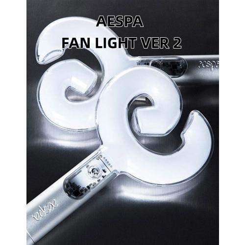 AESPA - LIGHT STICK FAN LIGHT VER 2 ペンライト トレカ