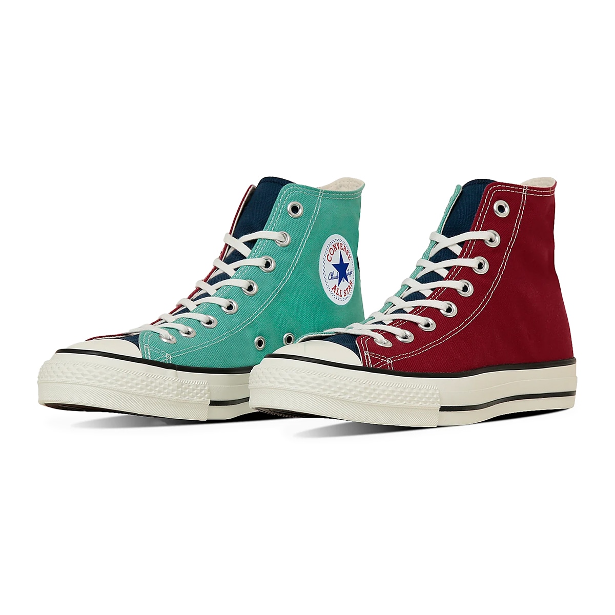 スニーカー メンズ レディース ハイカット キャンバス オールスター J HI マルーン/ダークネイビー/ミント ALL STAR J HI 日本製 11,583円