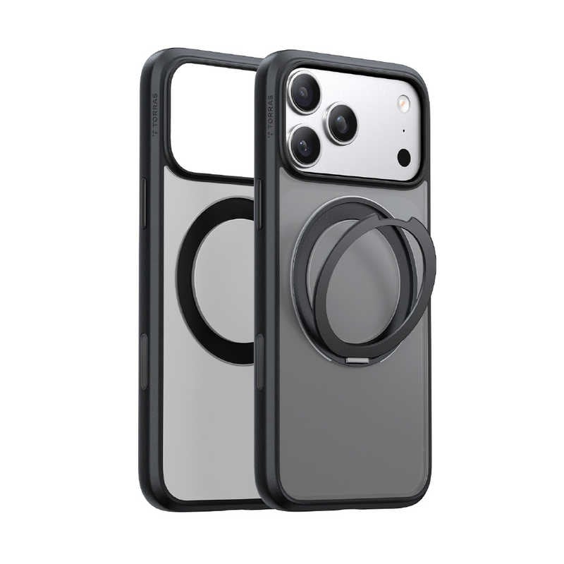 TORRASトラス　Torras - Ostand Pro Case for iPhone 17 Pro ブラック　X00FX2920