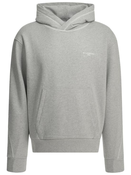 GIVENCHY Men Hoodies BMJ0PW3YTA 055 LIGHT GREY MELANGE