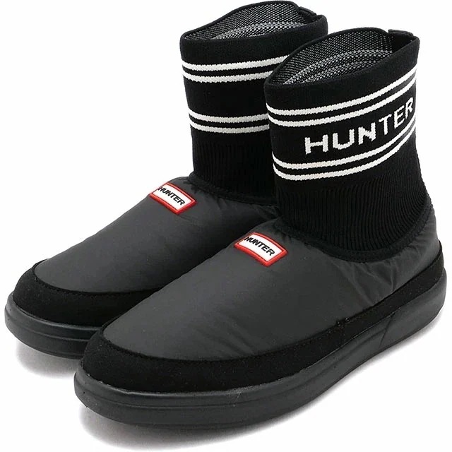 インアウト ハンターニッティドソックスリッパ UFS7113REN-BLK レディース 靴 BLACK 正規取扱店