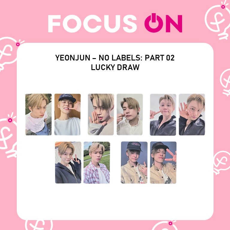 Qoo10] BIGHIT Entertainment TXT YEONJUN NO LABEL