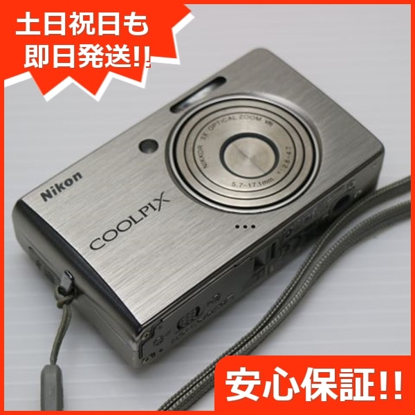 新品同様 COOLPIX S500 シルバー Nikon デジカメ 82