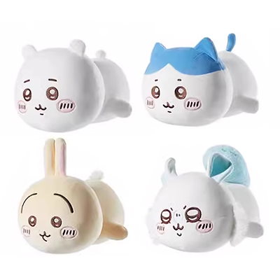 Qoo10] ちいかわ うつぶせ ぬいぐるみ 横になり : おもちゃ・知育