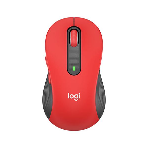 ロジクール SIGNATURE M650L ワイヤレスマウス Lサイズ（119x66x42mm/115g） レッド M650LRD