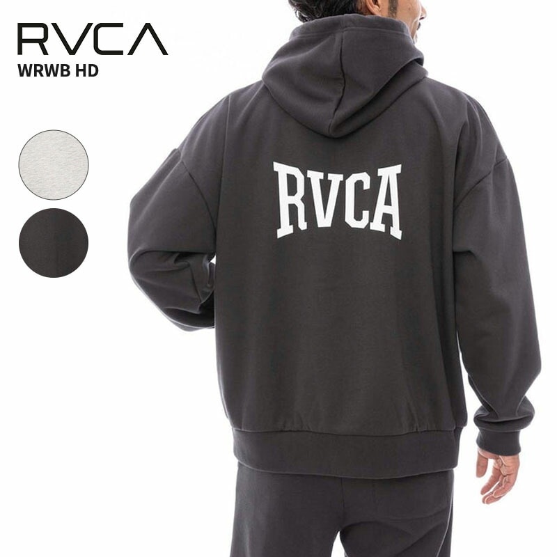 ルーカ メンズ プリント パーカー フーディー RVCA プルオーバーパーカー スウェット BE04B-015 男性
