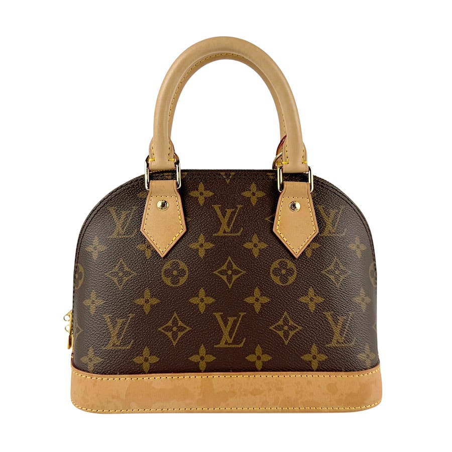 ルイ ヴィトン LOUIS VUITTON ハンドバッグ 斜め掛けショルダーバッグ モノグラム アルマBB モノグラムキャンバス ブラウン ゴールド レディース M53152 z5940