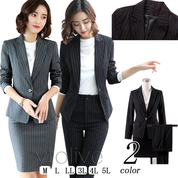 スーツ レディース リクルートスーツ 女性 パンツスーツ スカートスーツ 3点セット 通勤 ビジネス