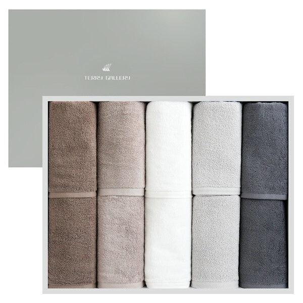 松月 ホテルタオル オスロ 10枚 ギフトセット (高級ボックス付)