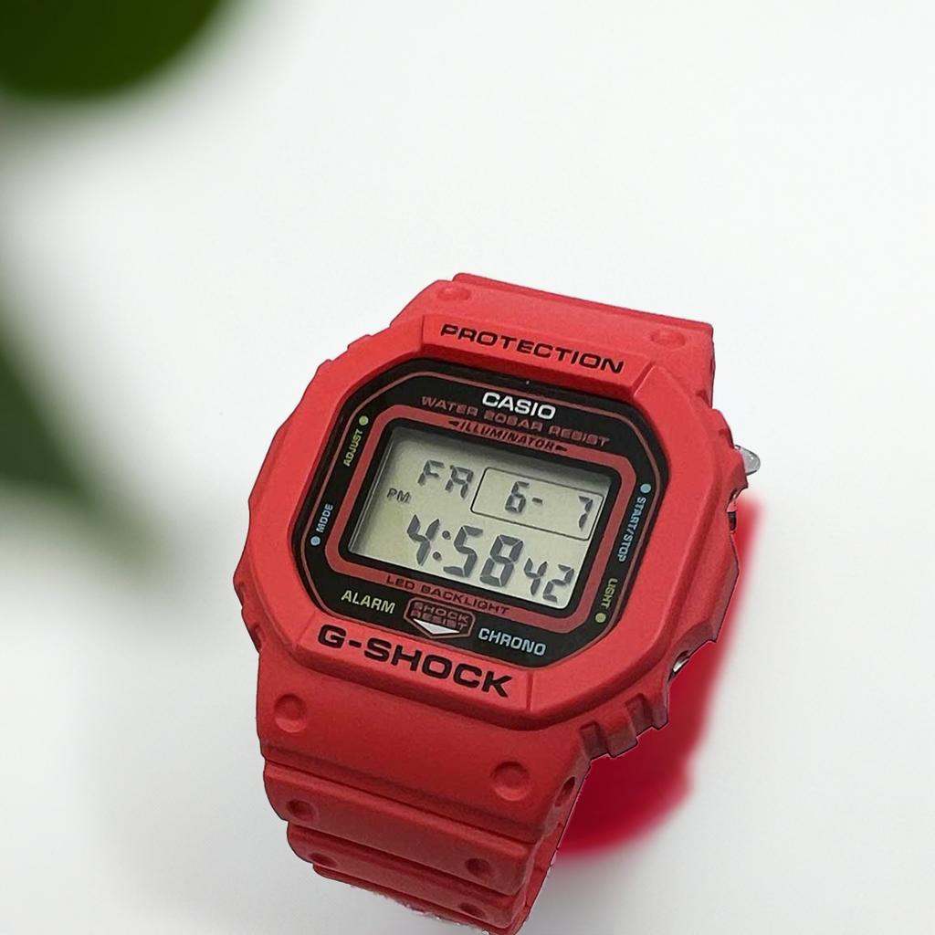 G-SHOCK ジーショック カシオ腕時計 国内正規品 Energy Pack DW-5600EP-4JF メンズ腕時計 レッドエナジーパック限定　モデルブランドジーショッ