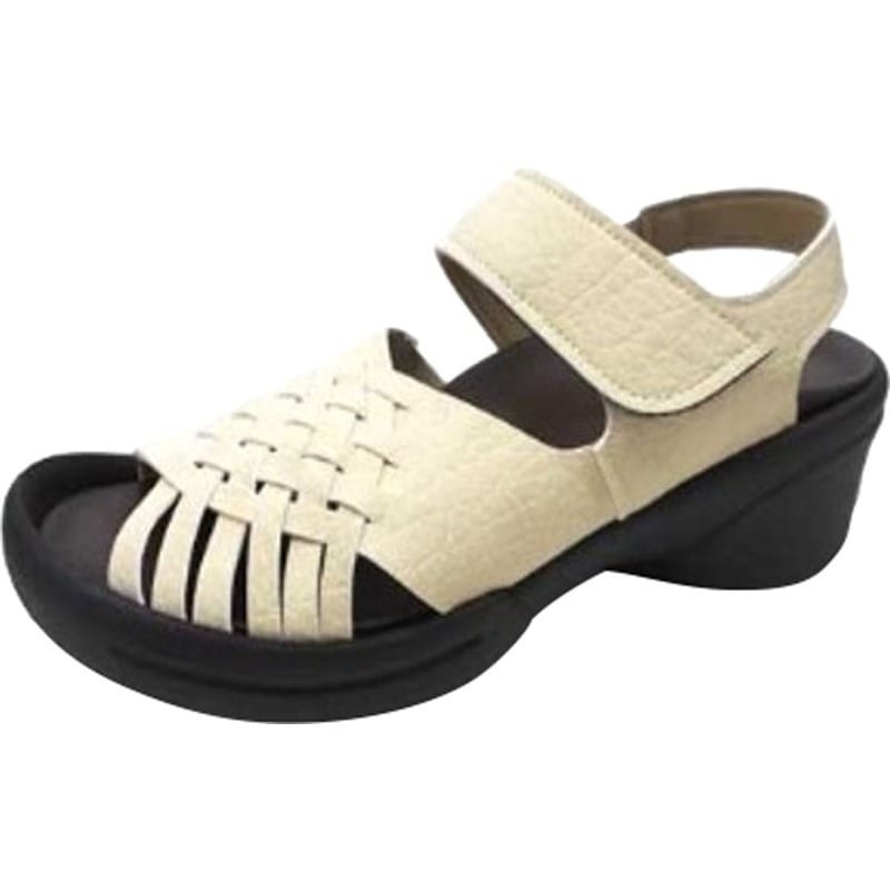 バックベルトツキアミコミサンダルR-2686 カジュアルサンダル (r2686-ivo)