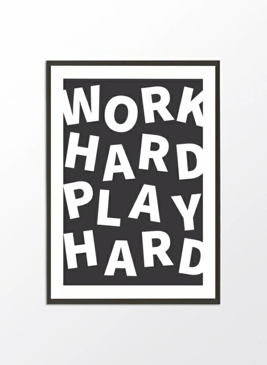 PROJECT NORD PLAY HARD アートプリント/ポスター
