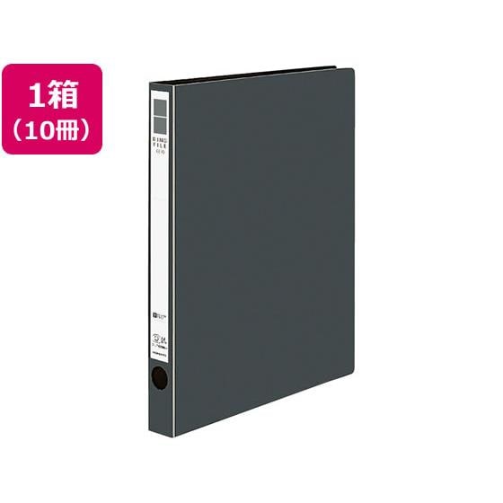 リングファイルERPP A4タテ 背幅29ダークグレー10冊 コクヨ ﾌ-UR420NDM