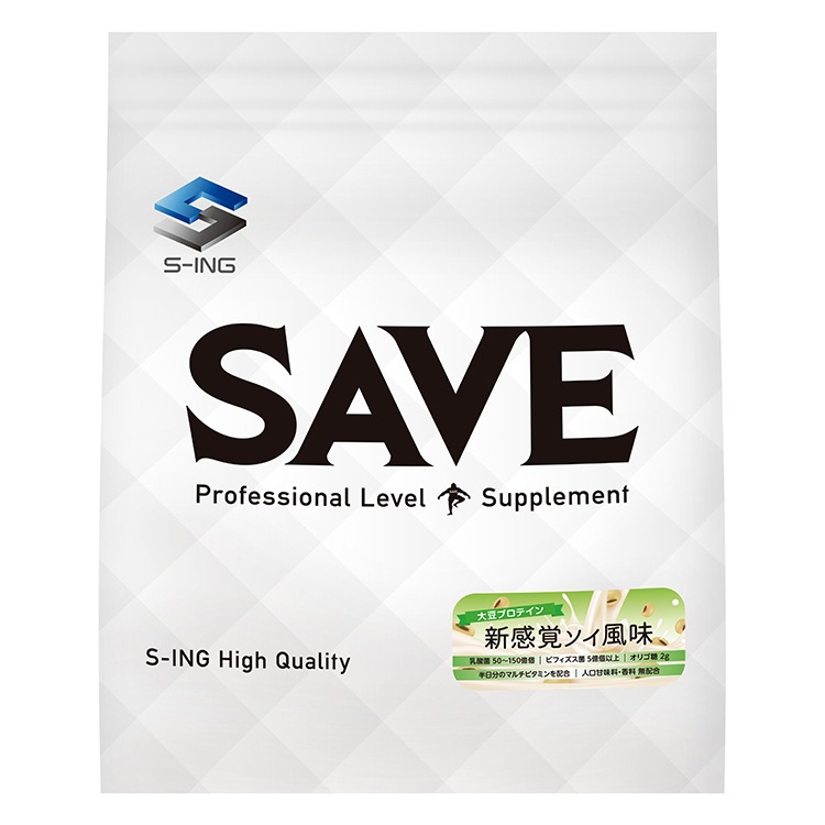 SAVE 大豆プロテイン 新感覚ソイ風味 5kg ソイプロテイン 大豆プロテイン 天然甘味料 人口甘味料不使用 腸活 オリゴ糖 ビフィズス菌 食