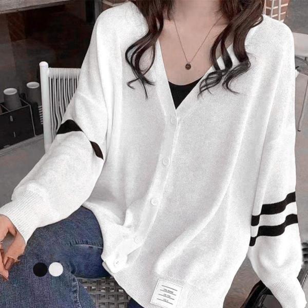 ニットカーディガン ゆったり 韓国風 4,847円