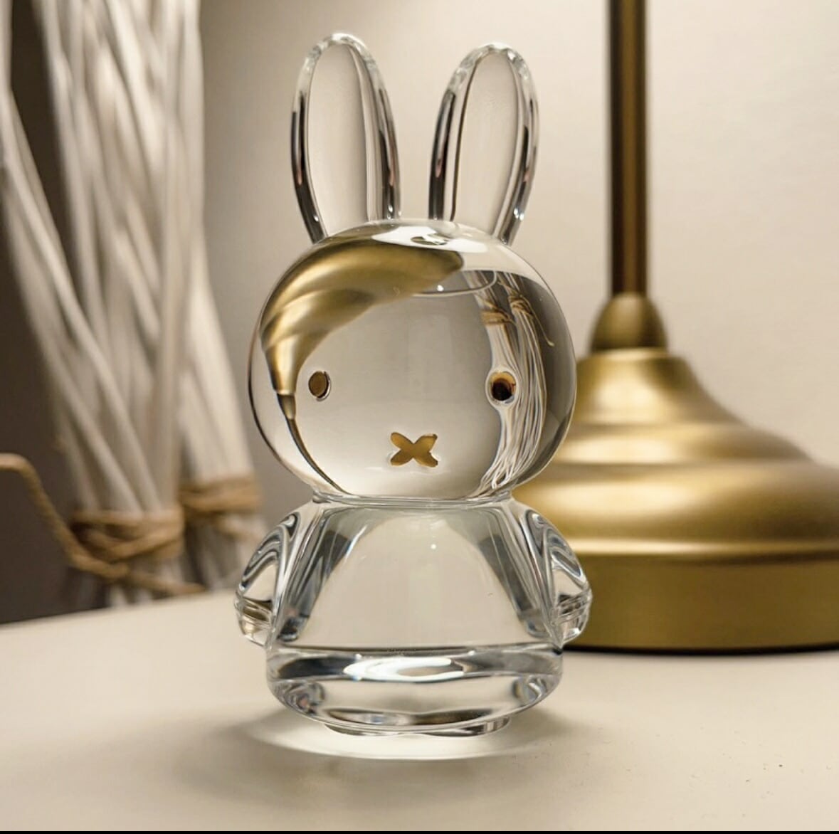 バカラ ミッフィー 10.5cm 正規品 Baccarat ホールインワン 誕生日 オブジェ 正規品 高級　うさぎ年