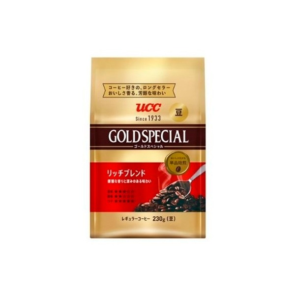 UCC ゴールドスペシャル 炒り豆 リッチブレンド SAP 230g× 6 メーカー直送