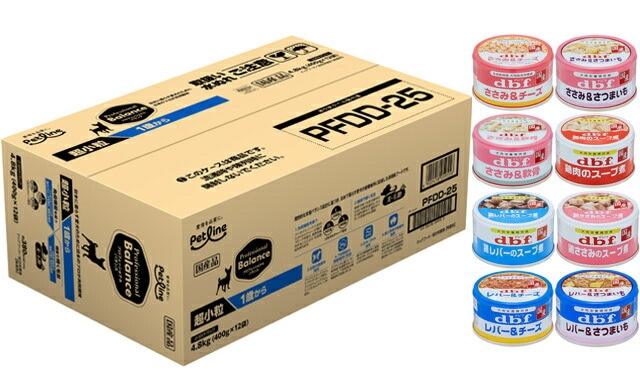 プロフェッショナル バランス 超小粒 １歳から 4.8kg 【犬想いオリジナルセット 】【デビフ85g缶詰 1缶プレゼント】