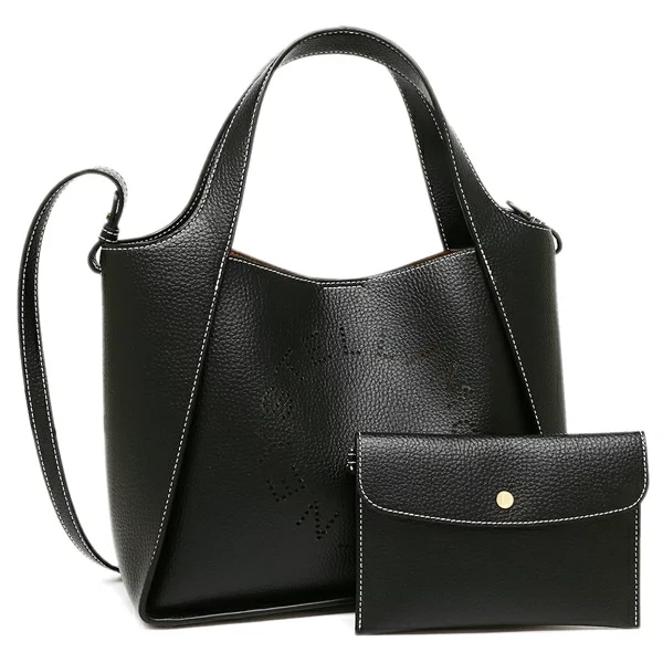 トートバッグ ショルダーバッグ ロゴ ブラック レディース STELLA McCARTNEY 513860 WP0057 1000