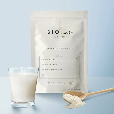 BIO.me 菌トレ習慣 乳酸菌 置き換え ダイエット スムージー 酵素 BIO.me 菌トレ習慣 乳酸菌 置き換え ダイエット スムージー 酵素