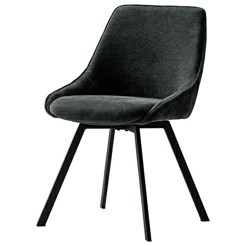 宮武製作所【お客様組み立て】回転ダイニングチェア Hurst（ハースト）1脚 ダークグレー Signature Studio CH-A5086-1-DGY【回転椅子 リビング家具】