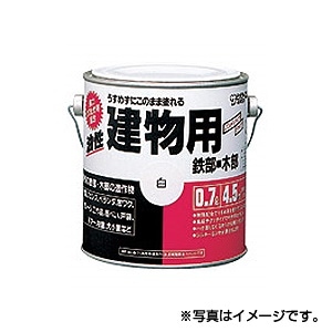 サンデーペイント油性建物用　1.6L　黄色　1ケース（4個入り）　代引き不可商品K