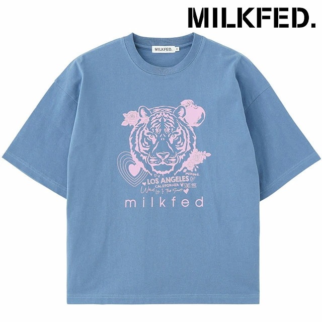 メール便 タイガーショートスリーブティー [103253011005] TIGER S/S TEE レディース トップス 半袖Tシャツ BLUE 正規取扱店