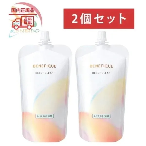 ふきとり化粧液 2024年製造 2個セット リセットクリア Ｎ（レフィル）ふきとり化粧水　180ml　 クリックポスト
