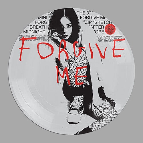 【未開封 新品】 BoA - mini 3rd album Forgive Me LP Ver. レコード盤