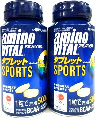 ［2個セット］　アミノバイタル　タブレット　１２０ｇ（標準１２０粒）入り　２個