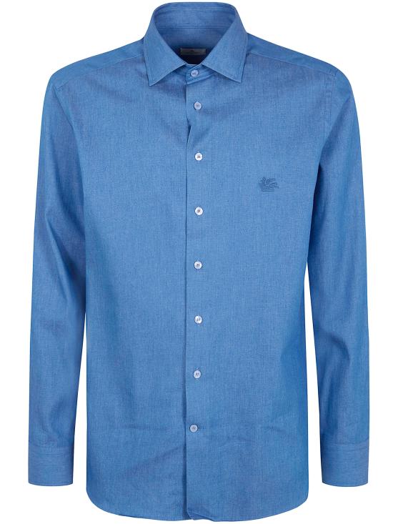 ETRO Men Long Tops MRIB0002 99SA5G4 X0880 LIGHT BLUE PRINT