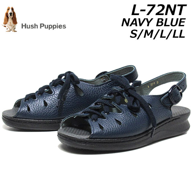 ハッシュパピー Hush Puppies L-72T ネイビーブルー サンダル レディース 靴