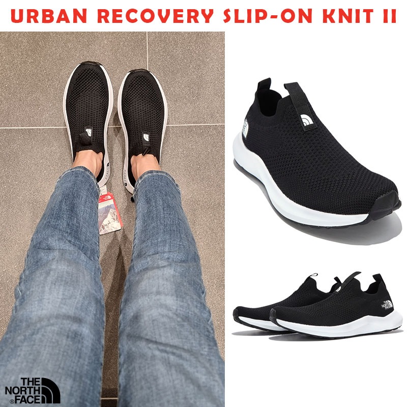 韓国正規品保証 関税負担なし NS93M40 URBAN RECOVERY SLIP-ON KNIT IIデイリー 基本 着装 男子 女子 人気 韓国 ファッション 男女共用 アウトドア