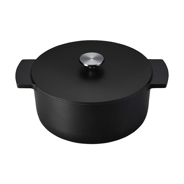 RBO-MN22A(MB) ブラック レジェロ [無水調理鍋 (IH非対応22cm)]
