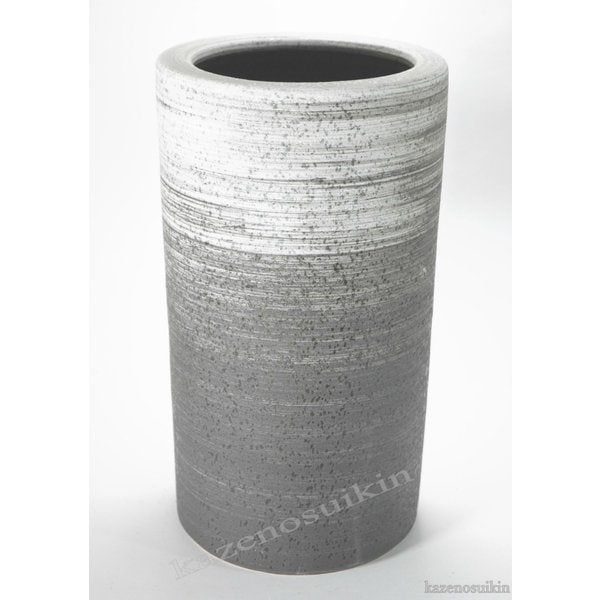 刷毛目傘立 （信楽焼き陶器傘立梅雨玄関収納M）