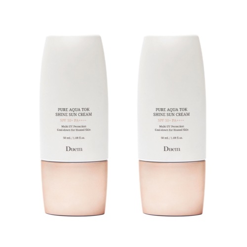 1+1! ピュアアクアトックシャインサンクリーム 50ml サンクリーム 日焼け止め 韓国日焼け止め 韓国サンクリーム しわ改善 紫外線 トーンアップサン