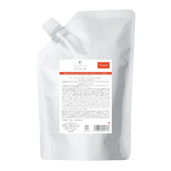 フローディア スリークモイスト トリートメント 1000g(詰替) 太毛 硬毛 Flowdia 正規品 大容量 詰め替え ボトル メンズ 美容室専売 サロン専売品 匂い 洗い流す 洗い流さない 髪質改