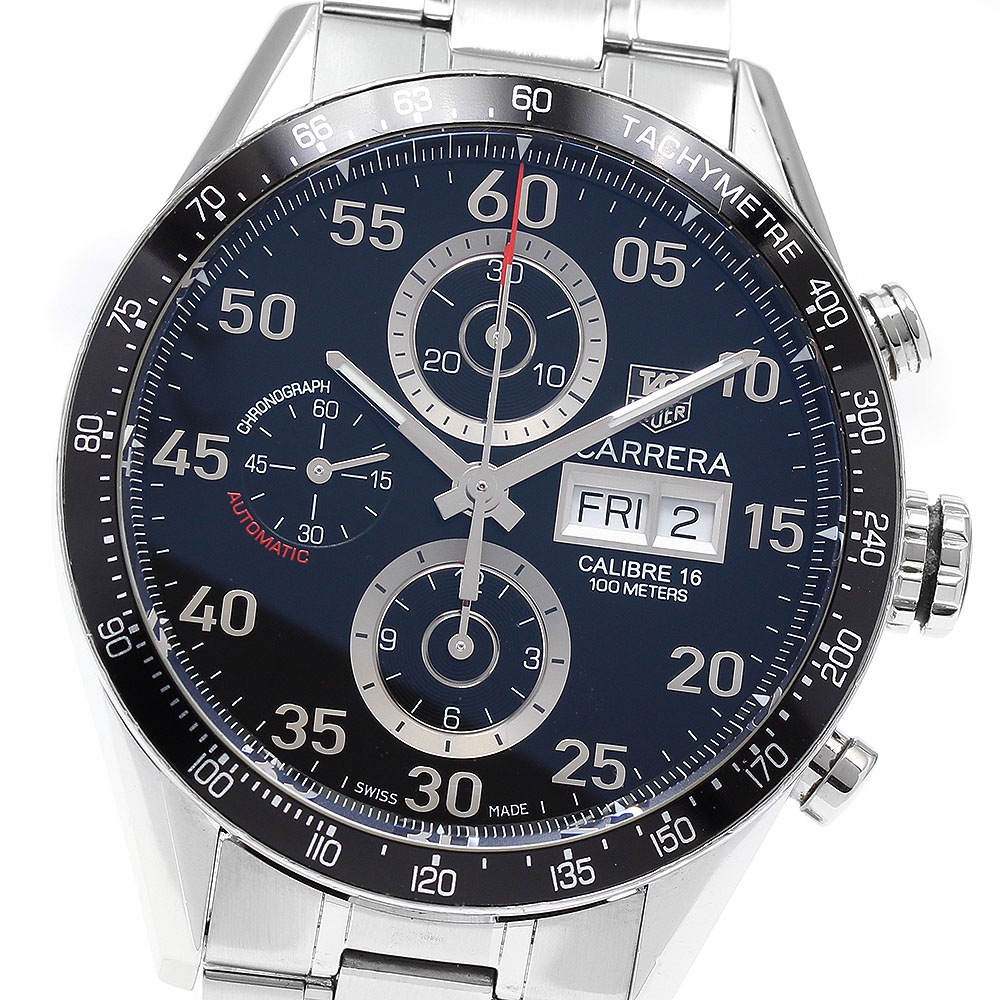訳あり タグホイヤー TAG HEUER CV2A10 カレラ デイデイト クロノグラフ 自動巻き メンズ _901878【中古】