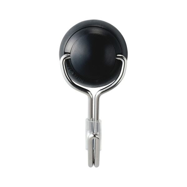 (まとめ）マグエックス マグネットフックゼロスライド SS 黒 ブリスターパック MZR-2K 1セット（10個）(×3セット)