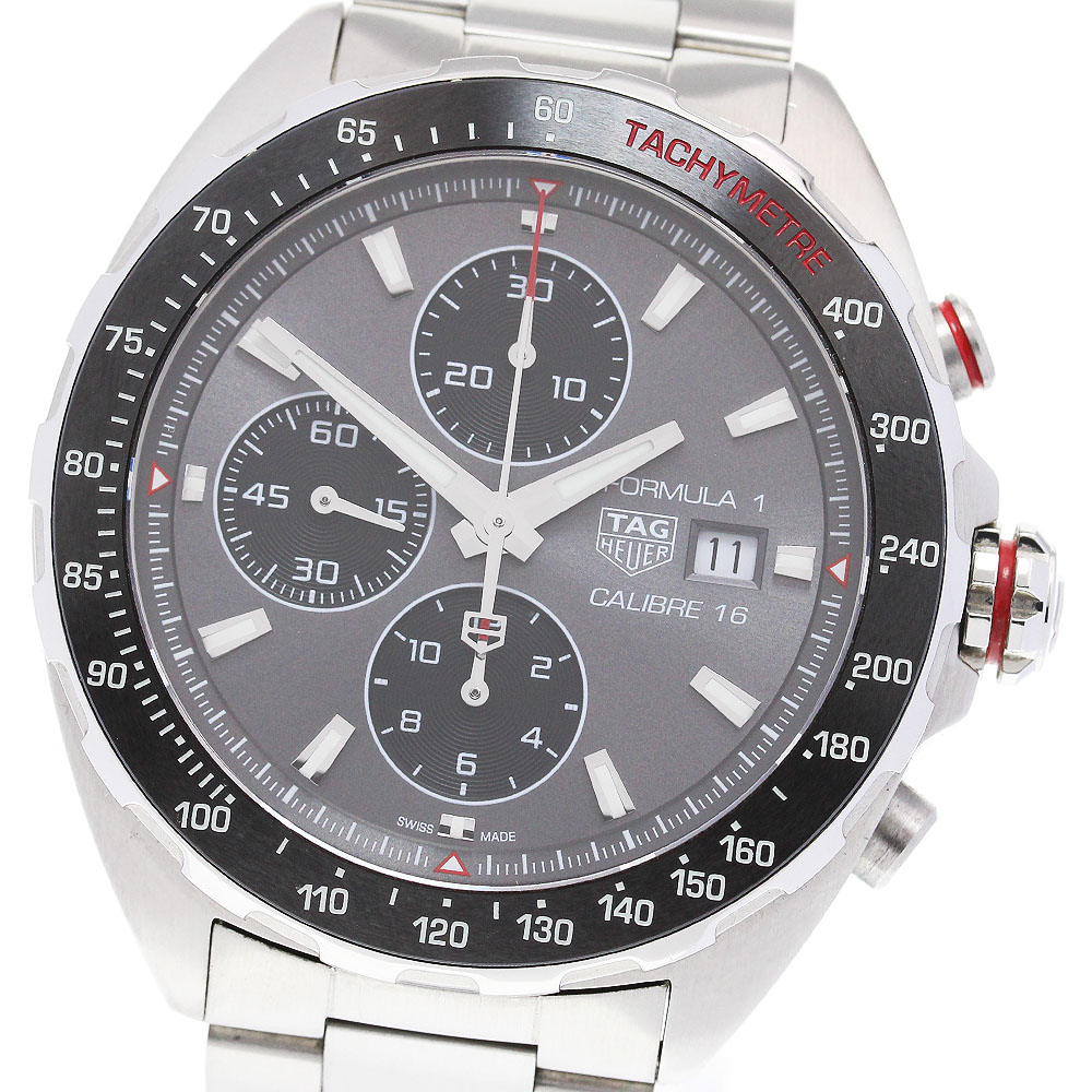 タグホイヤー TAG HEUER CAZ2012-0 フォーミュラ1 キャリバー16 クロノグラフ 自動巻き メンズ 良品 保証書付き_850139【中古】 120,550円