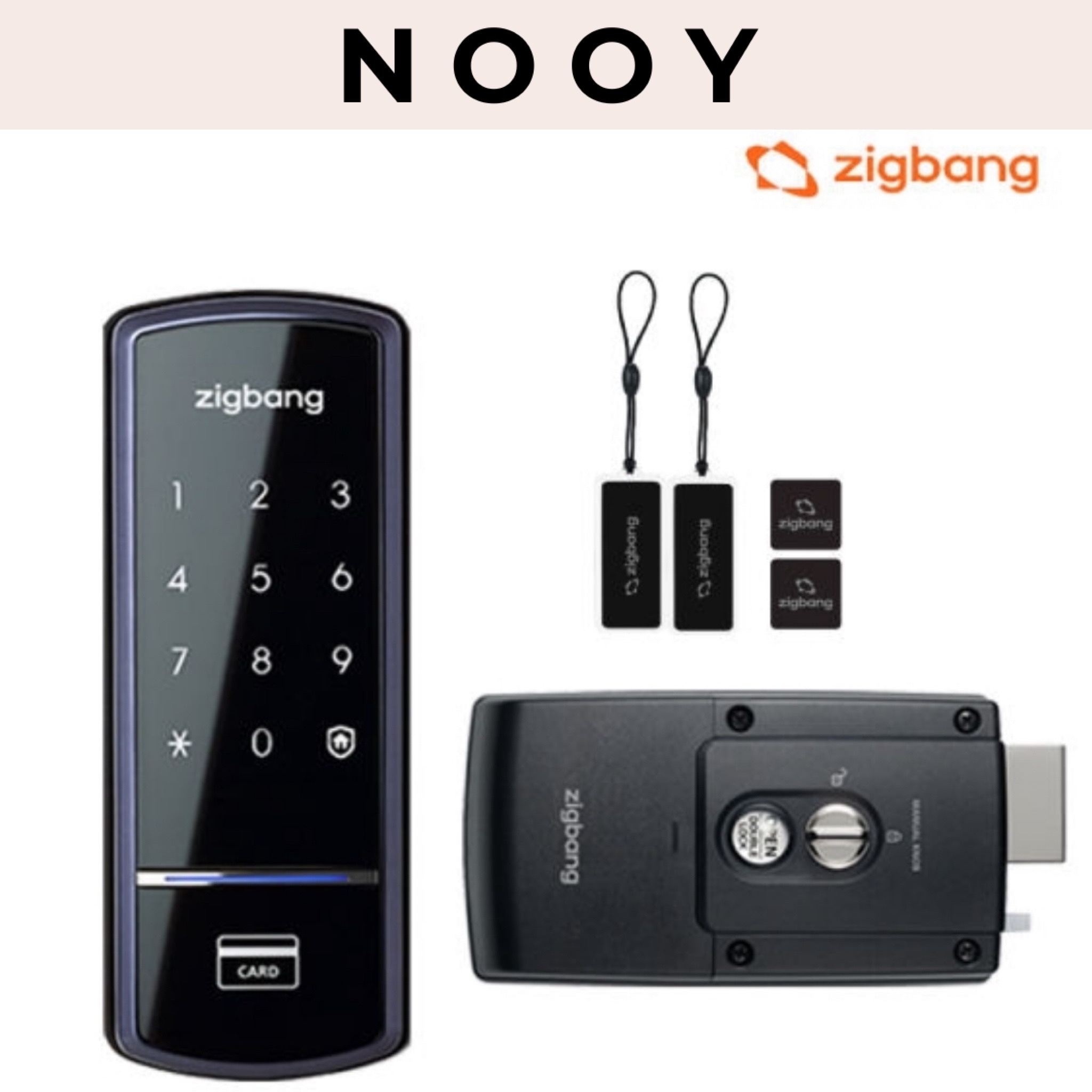 Zigbang スマートドアロックベストモデル SHS-1321 商品リニューアル デジタルドアロック