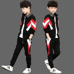 メガ割子供服 セットアップ 男の子 ジャージ 上下セット スウェット 3点セットアップ コート Tシ