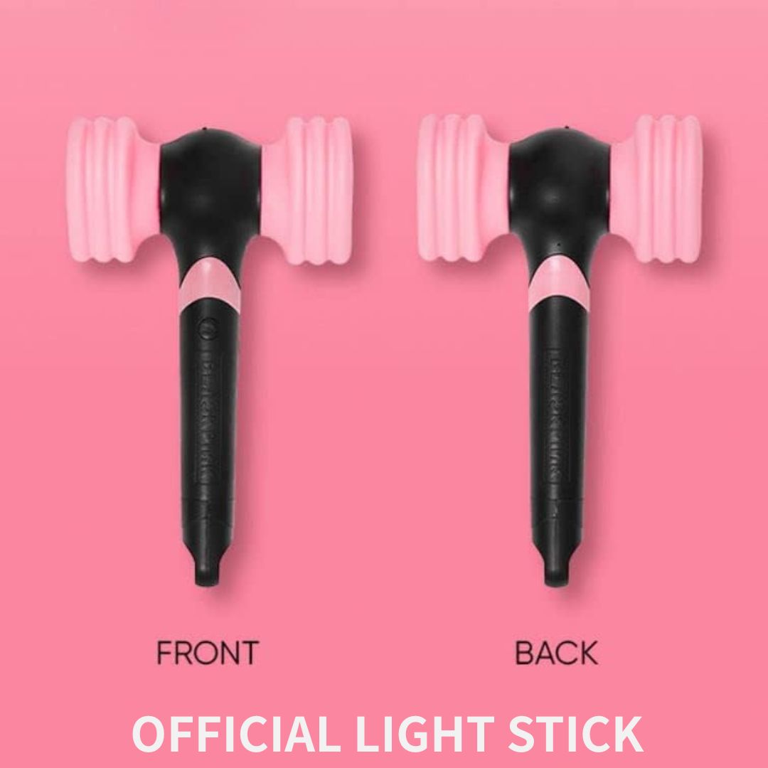 【 国内よりすぐに発送】 【 BLACK PINK 】 トレカ付き OFFICIAL MD [ LIGHT STICK ] [ ペンライト ] ブルピン ロゼ リサ ジス ジェニー