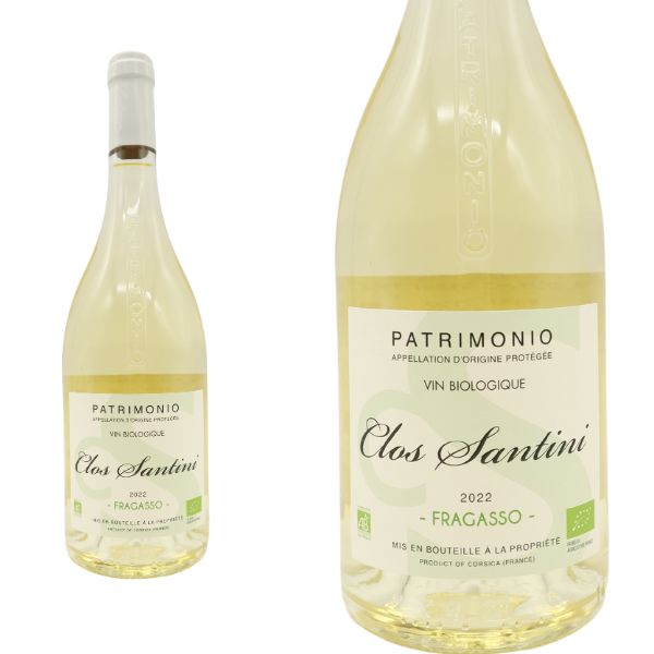 クロ サンティーニ フラガッソ ブラン[2022]年 ドメーヌ フランク サンティーニ元詰(ウヴァル) AOPパトリモニオ 自然派 マルヴァジーア 5,630円