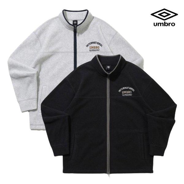 [] 25FW 売場版 共用 プラスフリース スタンネック ジップアップ ジャケット UQ421CFTN1