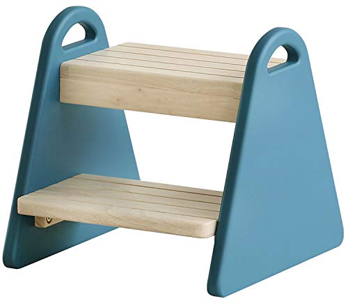 市場 踏み台 子供 カラー展開 tina 幅30ｘ奥行32.5ｘ高さ30cm クラシックブルー 天然木使用 ILS-3429CBL